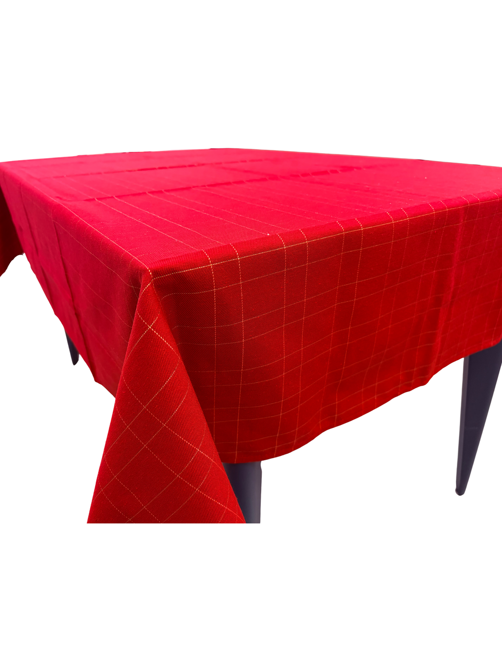 Tovaglia Rosso e Oro Scacchi