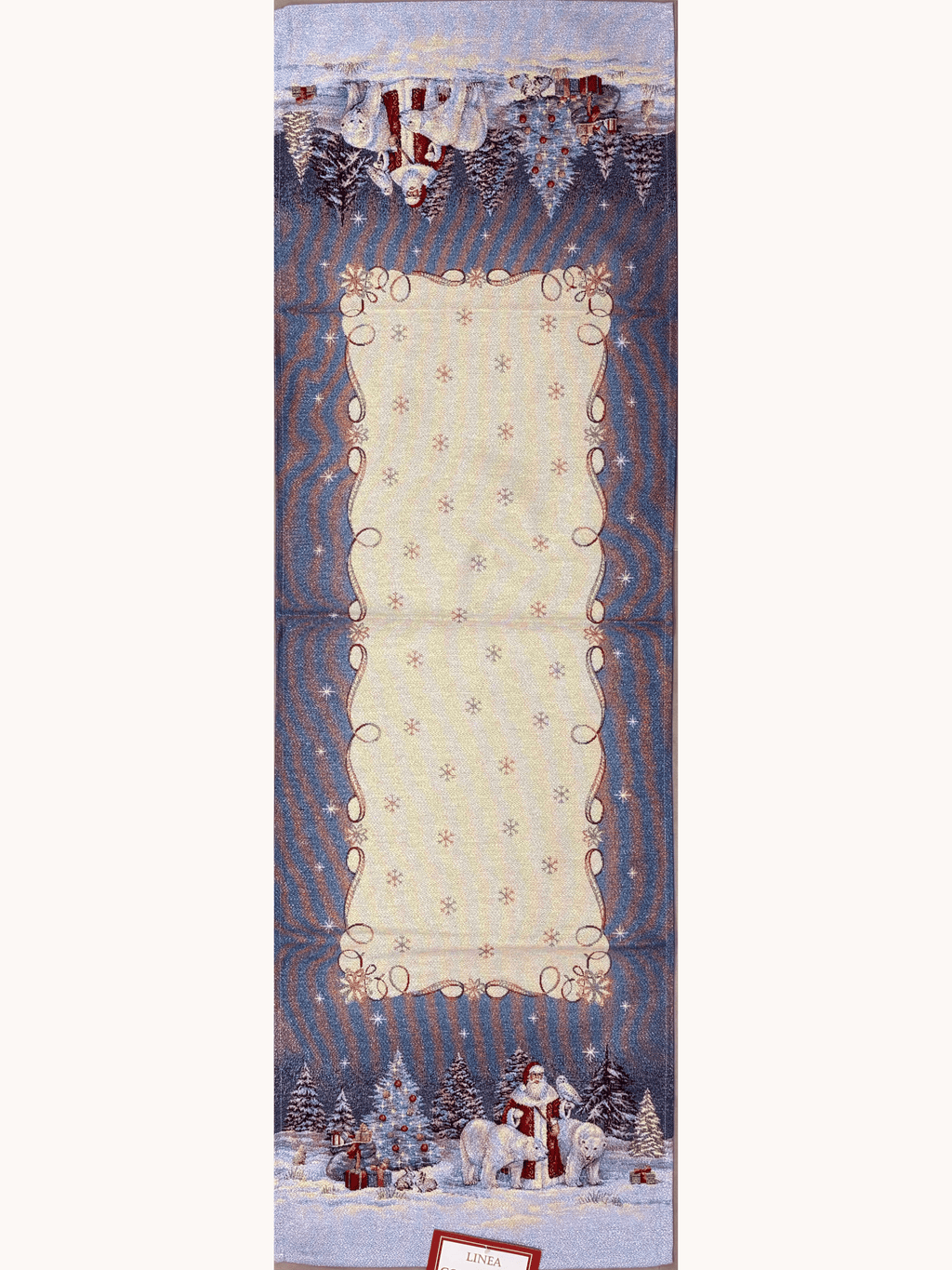 Runner Gobelin Lux Babbo Natale