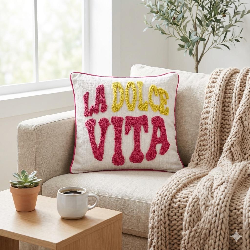 Cuscino La Dolce Vita