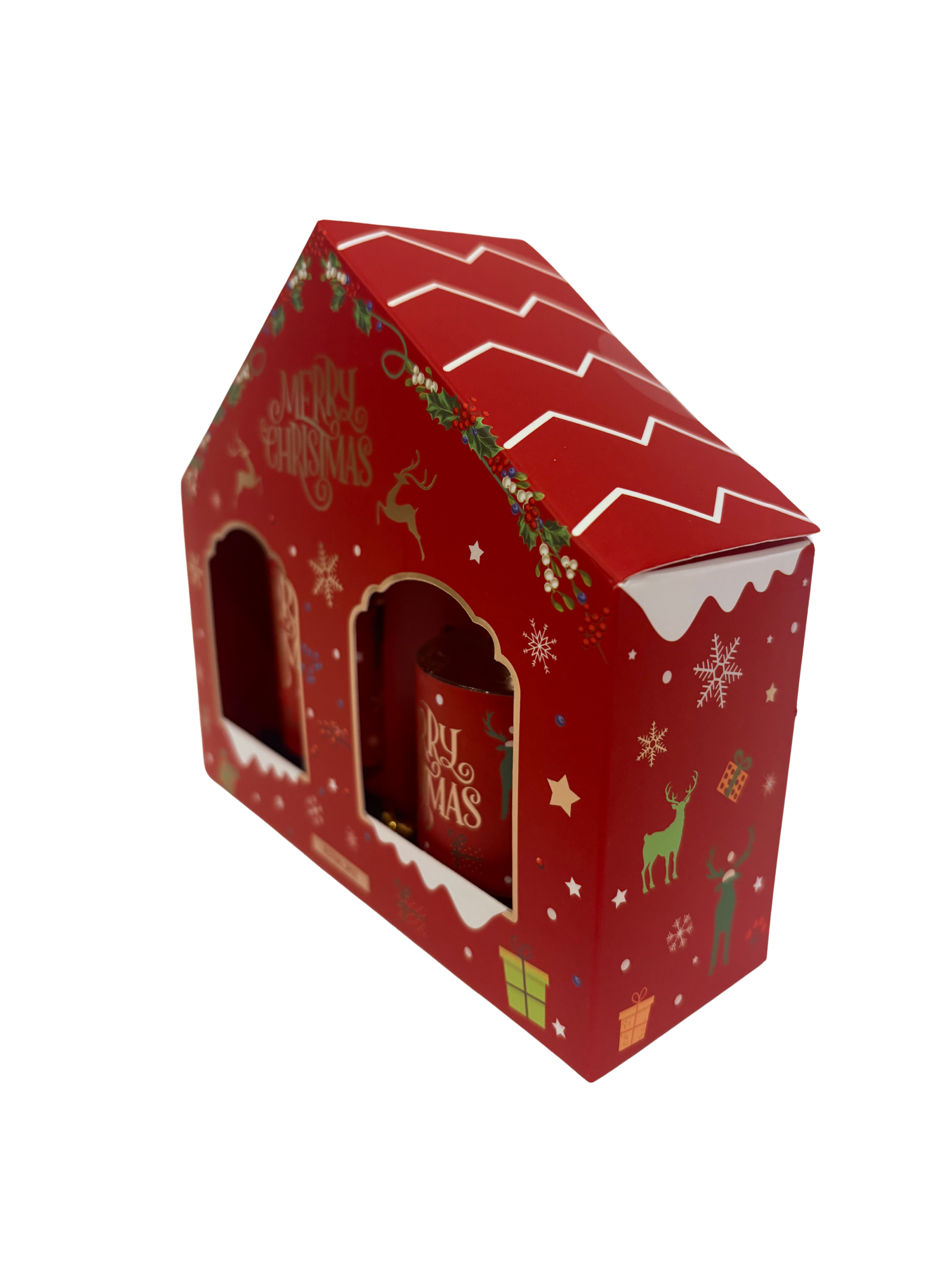 Box diffusore e candela natalizia