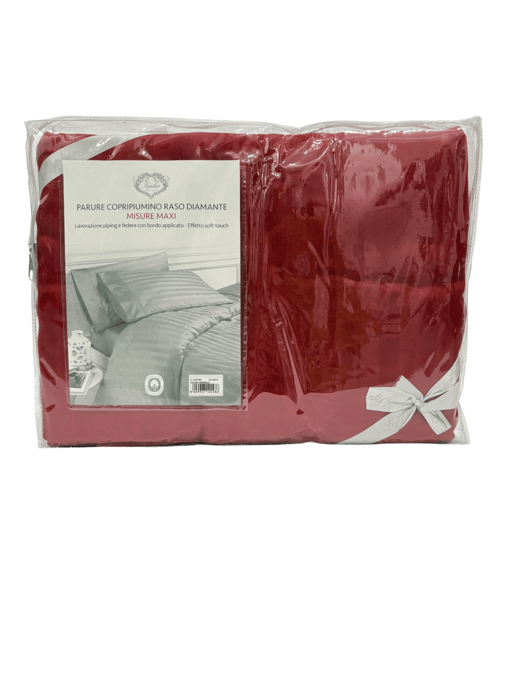 Copripiumino matrimoniale Raso Diamante