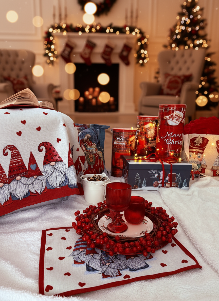 Ghirlanda bacche rosse