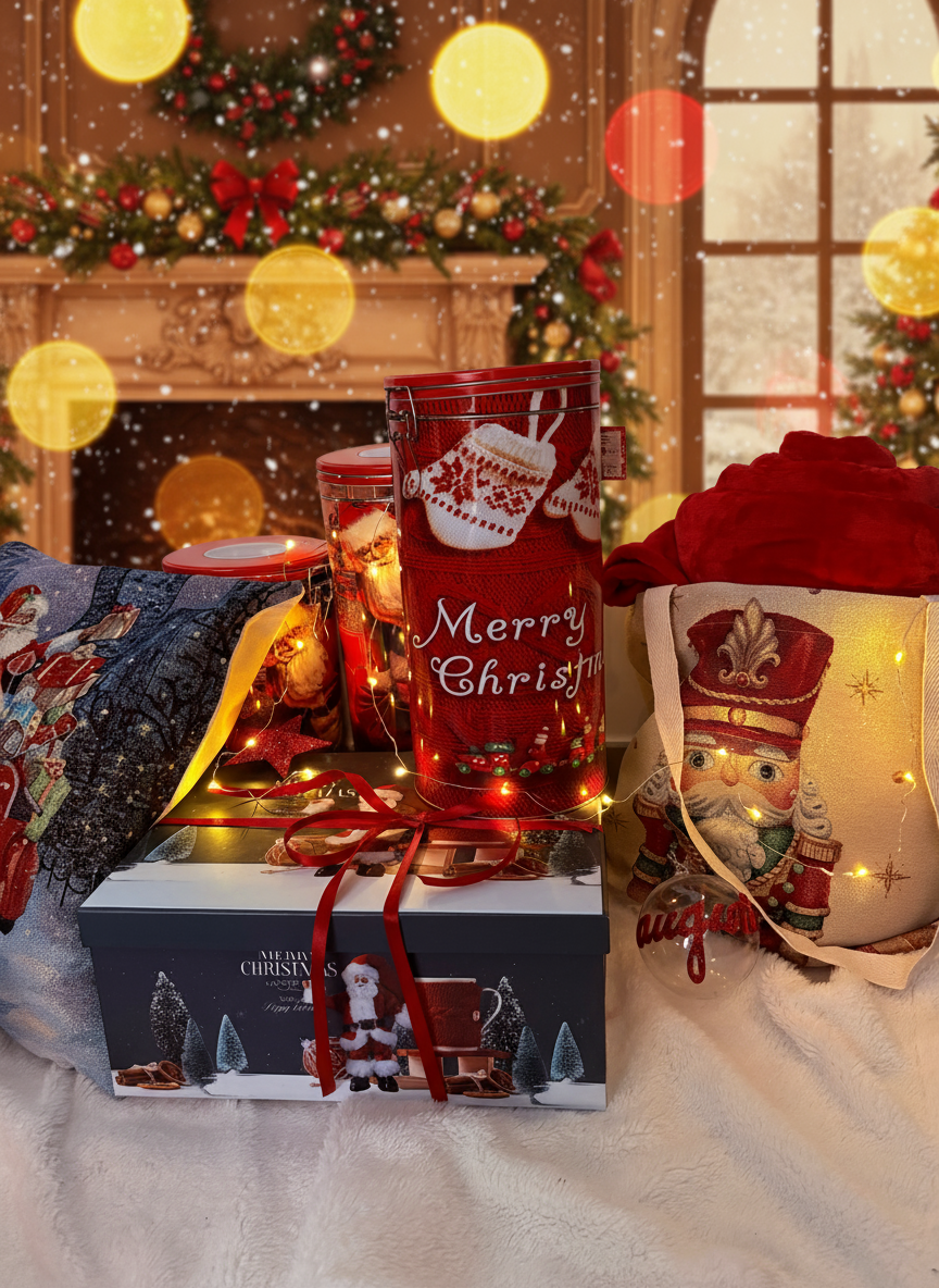 Box con Plaid Tartan