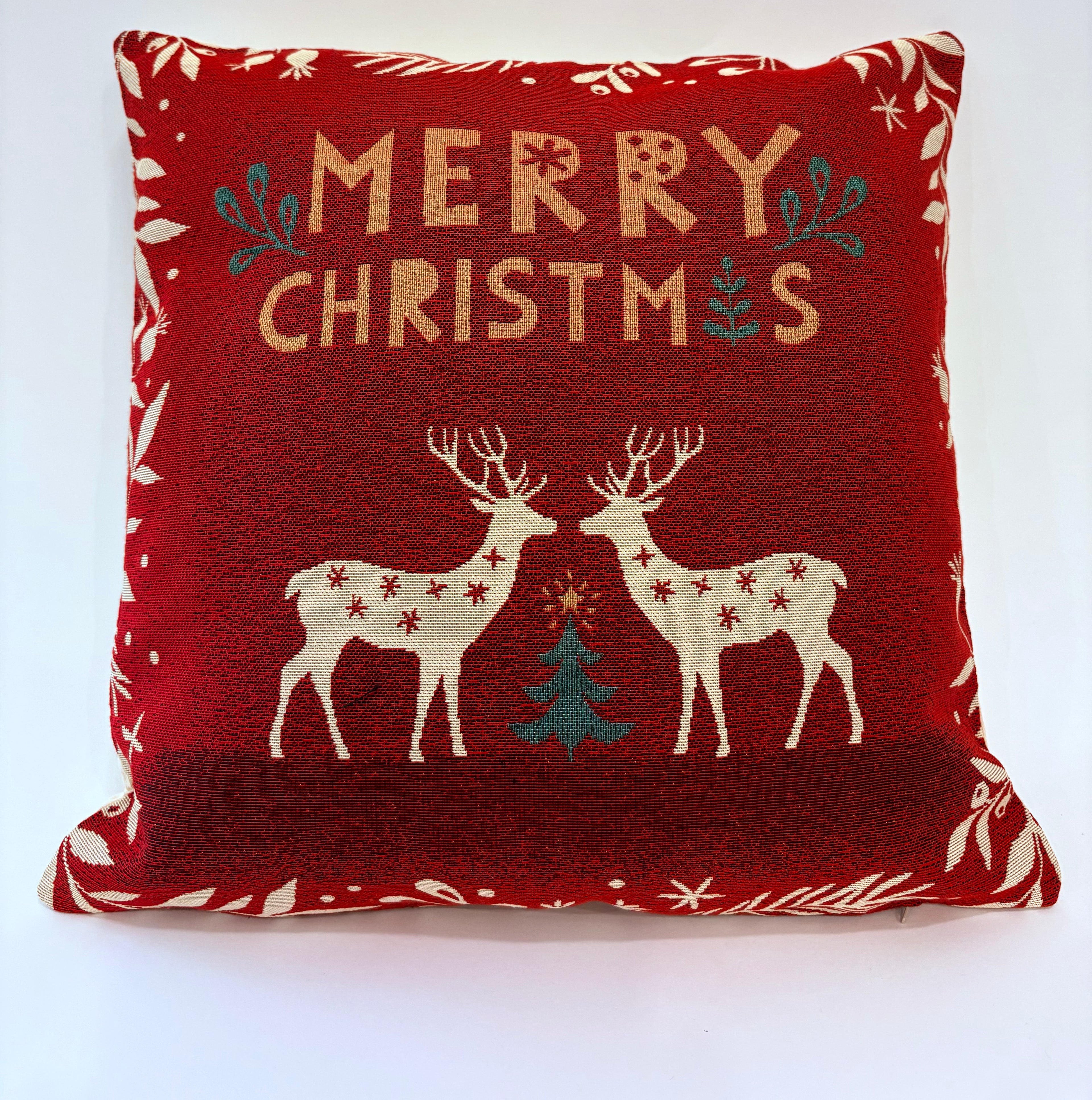 Copricuscino Gobelin scritta