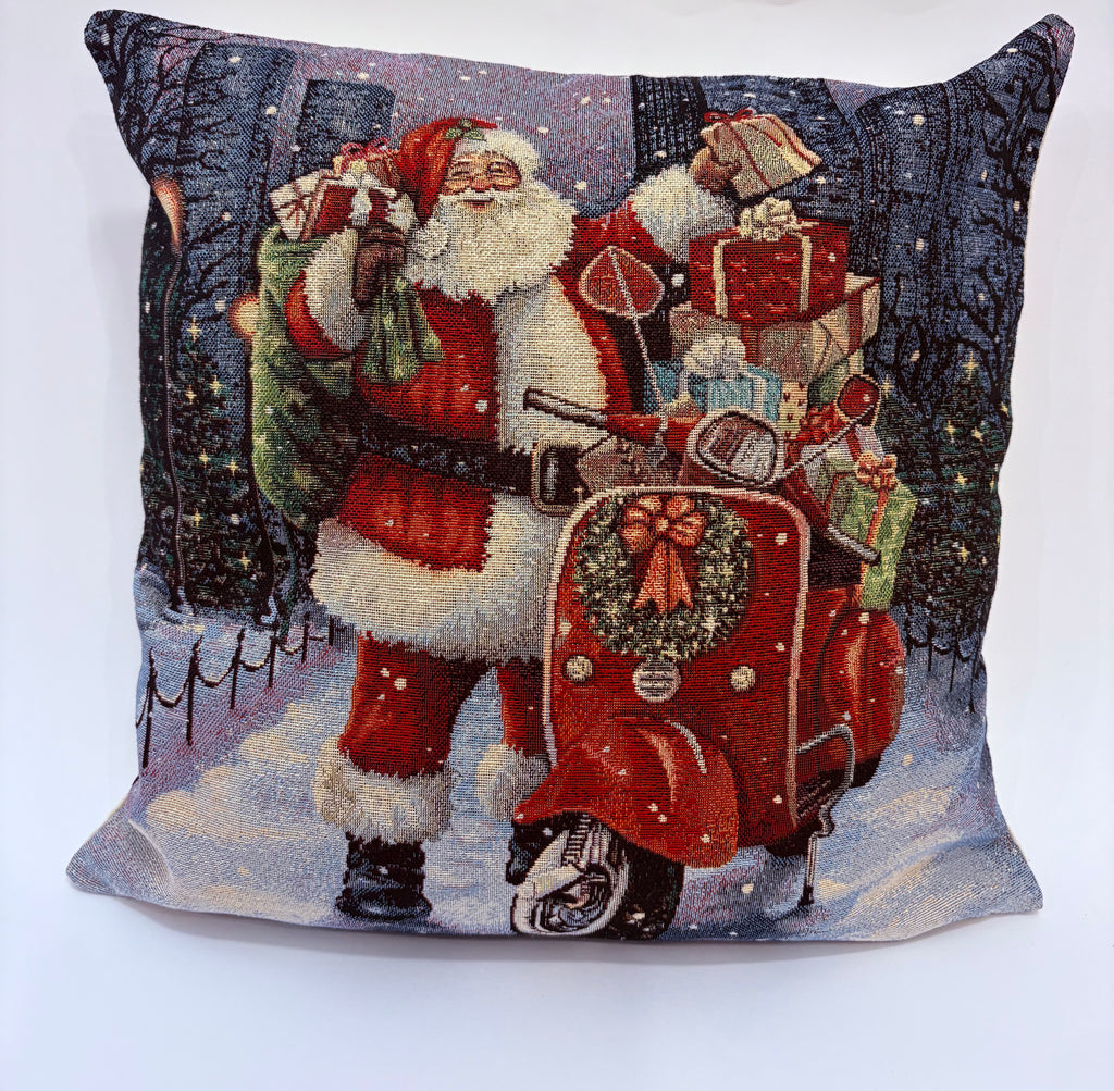 Copricuscino Gobelin Babbo Vespa