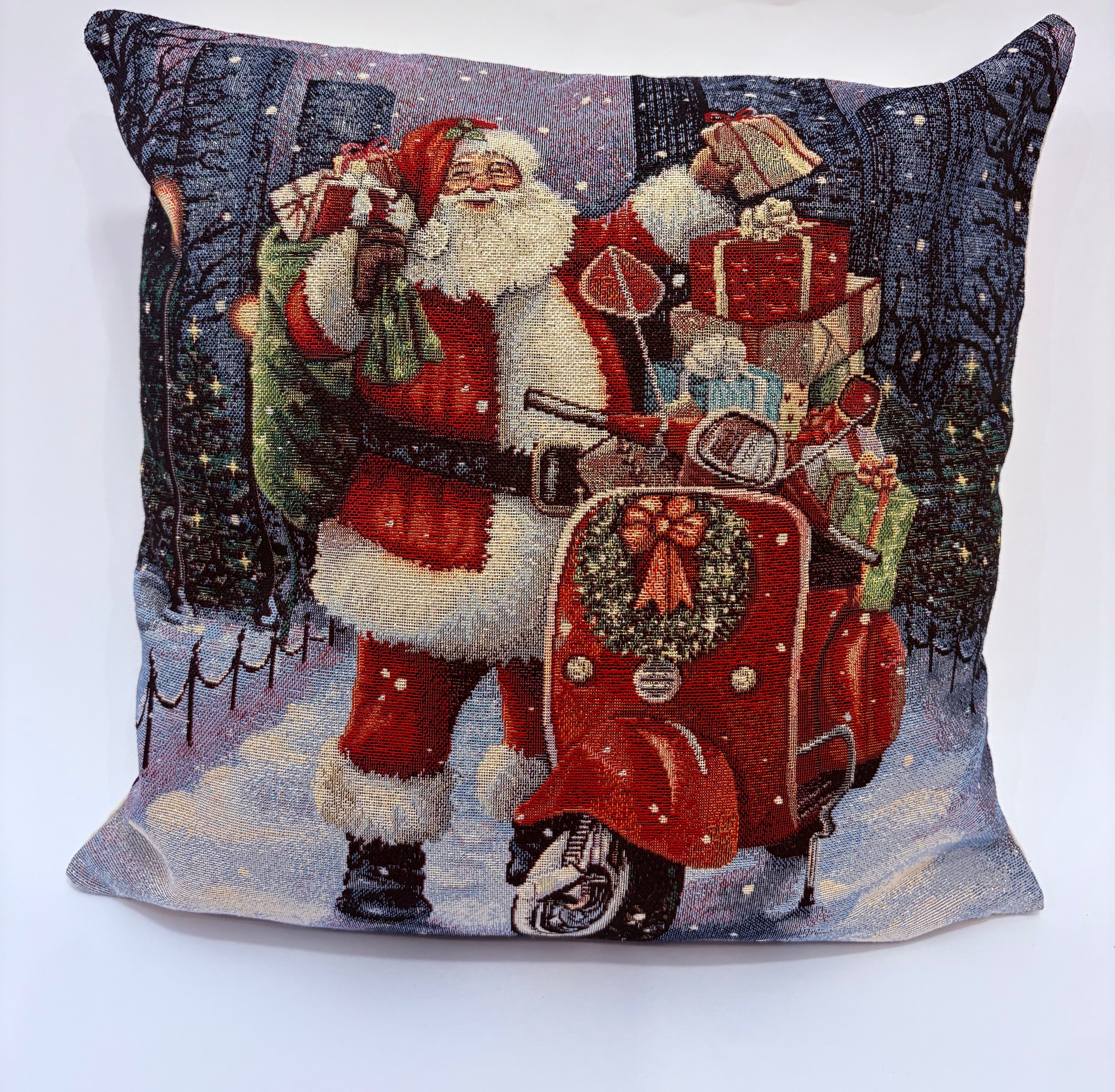 Copricuscino Gobelin Babbo Vespa