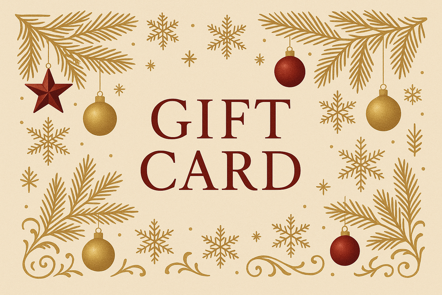Gift card natalizia